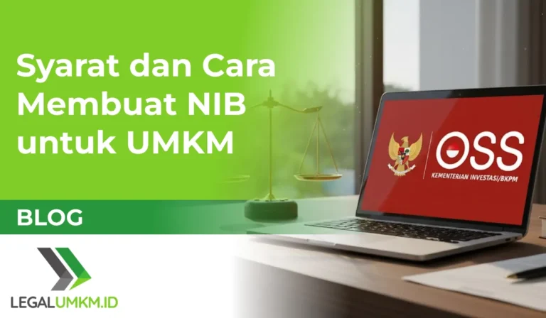 Syarat dan Cara Membuat NIB untuk UMKM